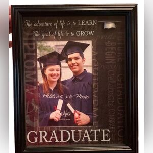 Graduation Tassel shadowbox picture frame for 4 x 6 photo New
